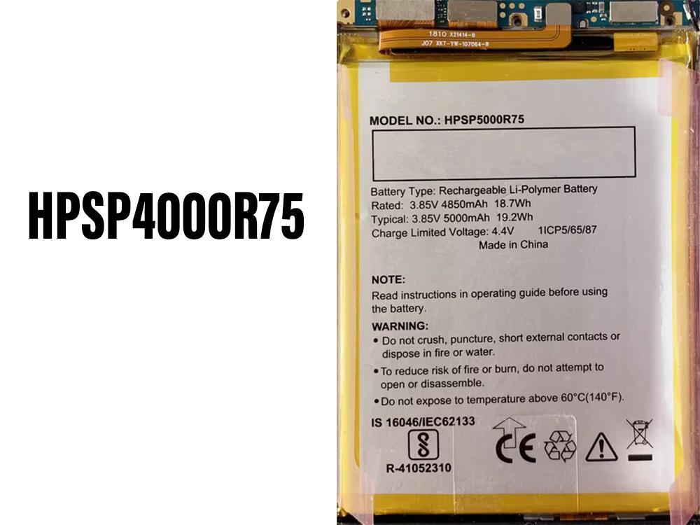 Panasonic HPSP4000R75 bateria 