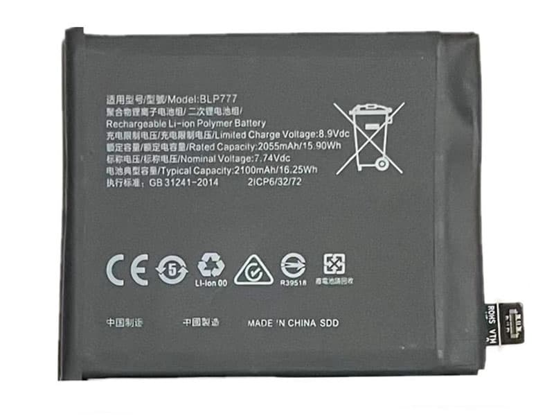 Oppo BLP777 bateria 
