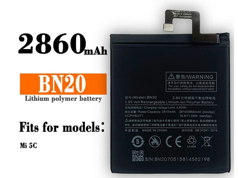 XIAOMI BN20 bateria 