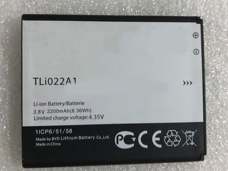 Alcatel TLi022A1 bateria 